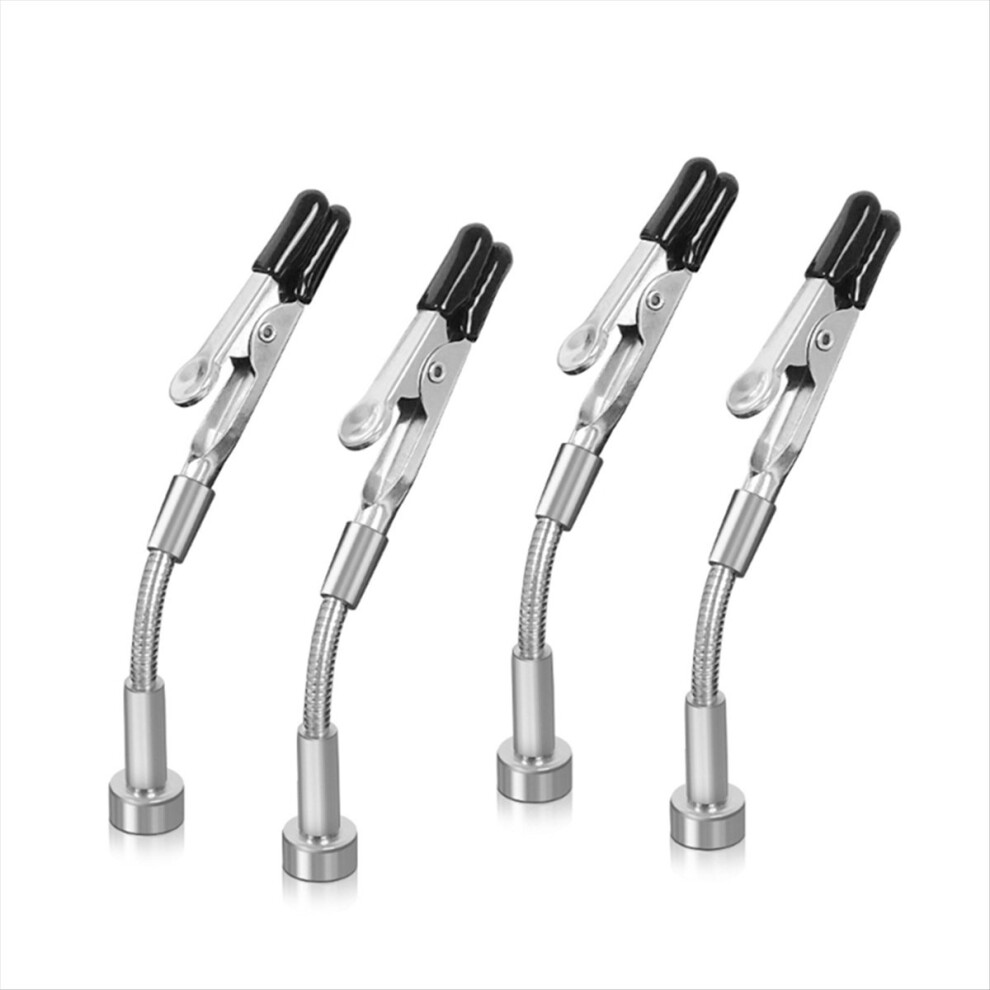 4Pcs Flexible Gooseneck Metal With Alligators Clips 4711457525331