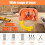 Drill Bit Sharpener for All Bits(5/64-5/8 inch), with Grinding Wheels 2