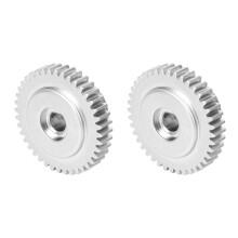 2Pcs D Hole Gear 40 Teeth Metal Industrial Robot Parts 34mm Diameter