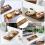 Small Wooden Tray for Display - Elegant Walnut Wood Serving Platter 3