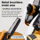 6Inch Electric Cordless Chain Saw Pruning Wood Cutting Power Tools 7