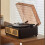 CD Player Retro Bluetooth 5.0 Stereo CD Player for Home B 4