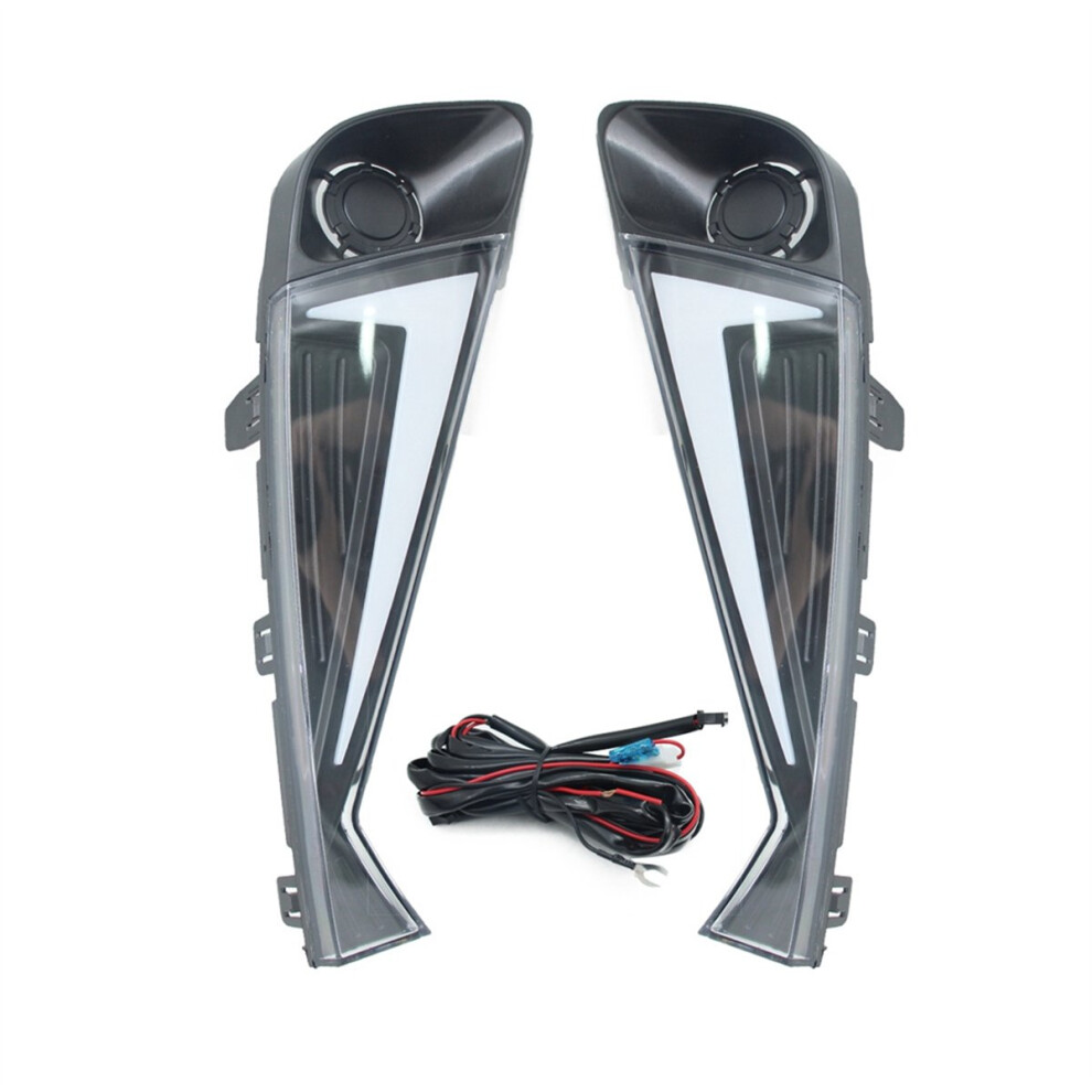 Led Daytime Running Lights For Toyota Dynamic Turn Signal Fog Lamp 4713420213764