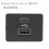 ML3Z19A387D Instrumentpanel USB-portplugg USB-ladermodul for Ford 1