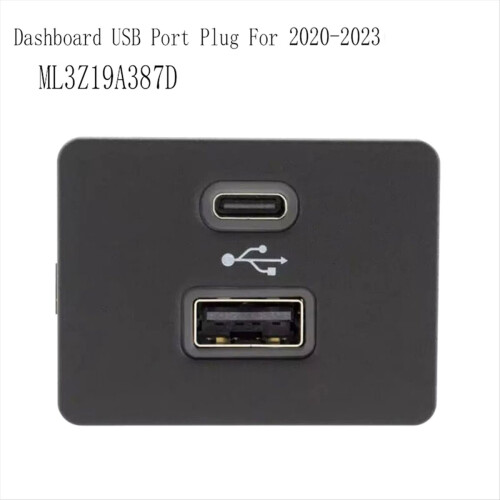 ML3Z19A387D Instrumentpanel USB-portplugg USB-ladermodul for Ford