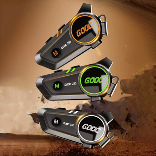 Motocyklové slúchadlá Helmy Headset Bluetooth 5.3 slúchadlá 2