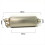 Motorfiets 51 mm dubbele uitlaatdemper titanium 7