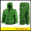 Trajes de caça 3D camuflagem de folhas selva escondida 4