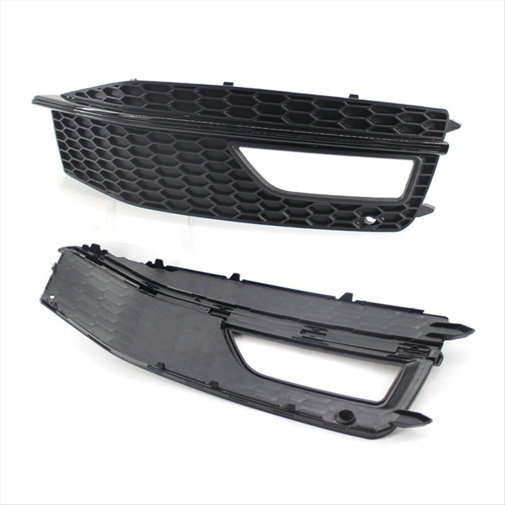 Front Bumper Lower Fog Grill Grille For Audi A4 B9 S-Line S4 Light 4713420231607