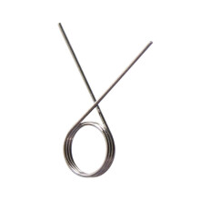 Torsional Spring 2PCS Car Gear Shift Repair for F56 F55 F54 F57 2016-2019 Wire Diameter 1.2mm Arm Length 12mm Inner Diameter 6mm Silver