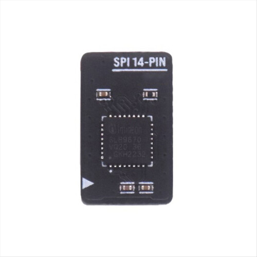ASRock TPM 2.0 SPI 14-Pin Security Module for Desktop PCs - Discrete TPM 2.0, Reliable Security, Easy Install