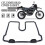 Ventilkåpspackning för motorcykel 11060-1318 till Kawasaki 4