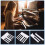 Kit de acessórios para piano com teclas brancas 6