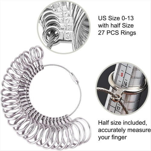 Ringmaatmeter voor het maken van sieraden 1