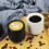 2Pcs Ceramic Coffee Cup Set,Espresso, Latte, Milk & Cold Brew,White 4