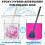Resin Mixer Paddles,Reusable Plastic Paint Mixer Drill Attachment 2