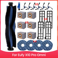 For Eufy X10 Pro Omni Parts Accessories Main Side Brush HEPA Filter