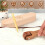 3Pcs Beechwood Tailors Clappers,Seam Roller Beech Board Set 3