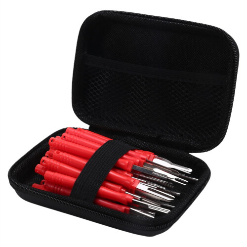 36 herramientas de extracción de terminales para coche, extractor de agujas. 1