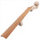 Headstock de braço de violino Unfinished Flames Scroll 4/4 sem verniz DIY 1