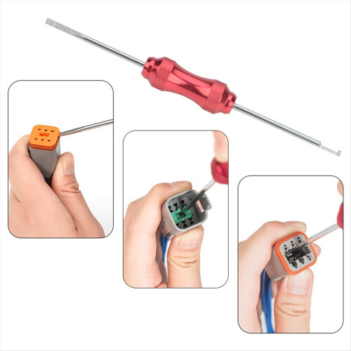 Ferramenta de remoção de conectores DRK-RT1 com extrator de pinos 2