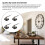 4PCS 31mm Long Shaft DIY Clock Movement Mechanism Hands Kit 4