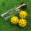 Bolas silenciosas de pickleball, bolas de espuma silenciosas para prática em ambientes internos e externos 7