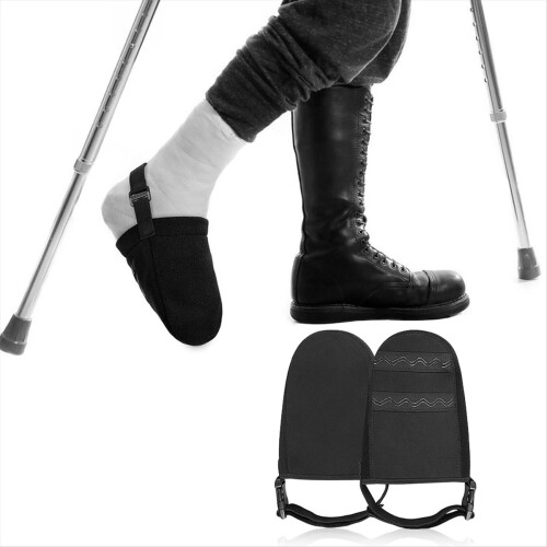 2 PCS Protective Cast Socks Toe Covers for Foot, Adjustable 1