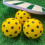 Bolas silenciosas de pickleball, bolas de espuma silenciosas para prática em ambientes internos e externos 6