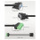 Cabo de extensão sem solda DB9, módulo de sinal de conector de terminal 5