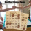 Gioco del bingo in legno a tema calcio, gioco da tavolo del tris 5