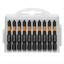 Conjunto de brocas magnéticas PH2 de 50 mm, lote de impacto