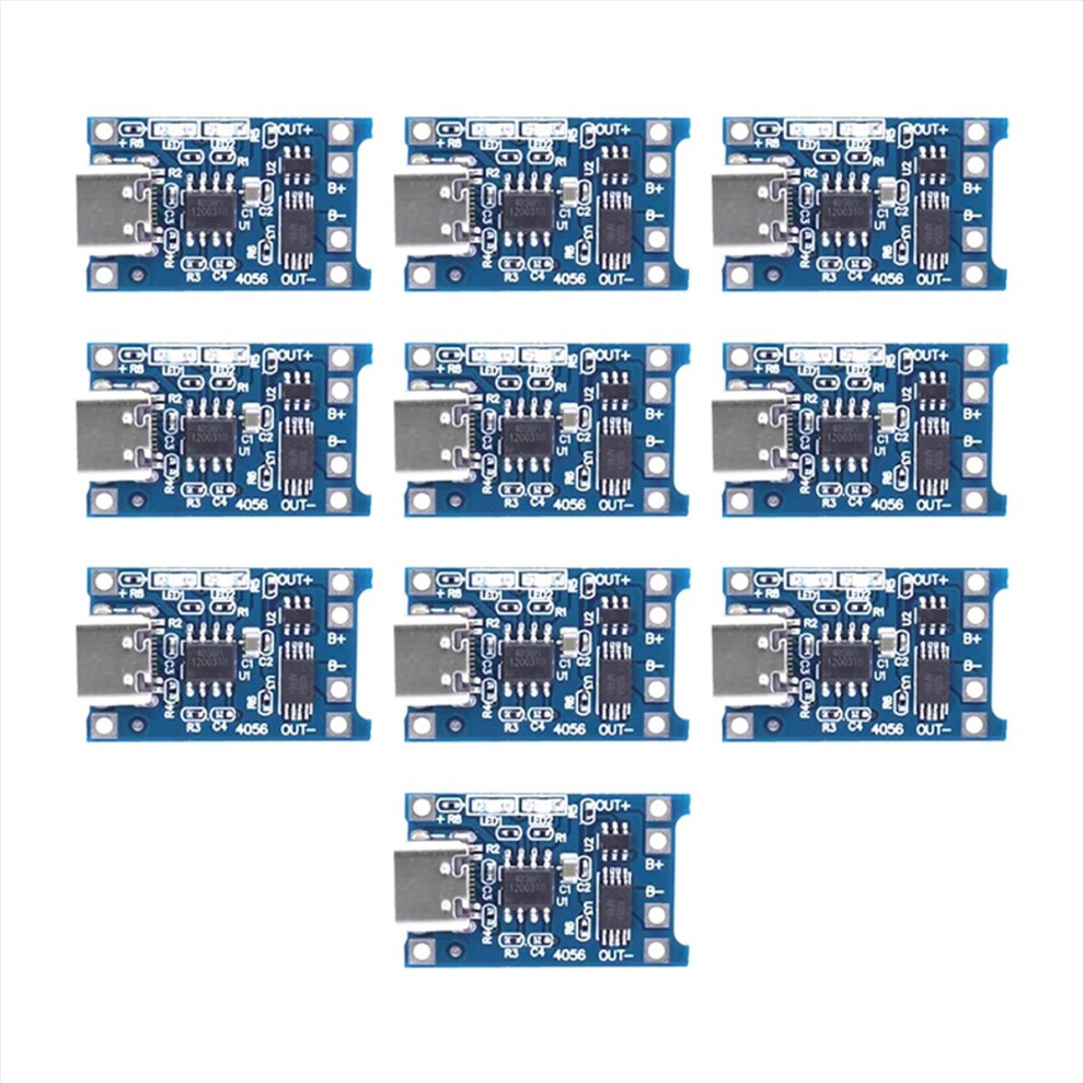 Photos - Other for Computer Merkloos Type-C 18650 Lithium Battery Charger Module 5V Charging Board 10Pcs 