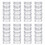 5G/5ML Stackable Round Plastic Containers 8 Column Bead Storage Jars 1