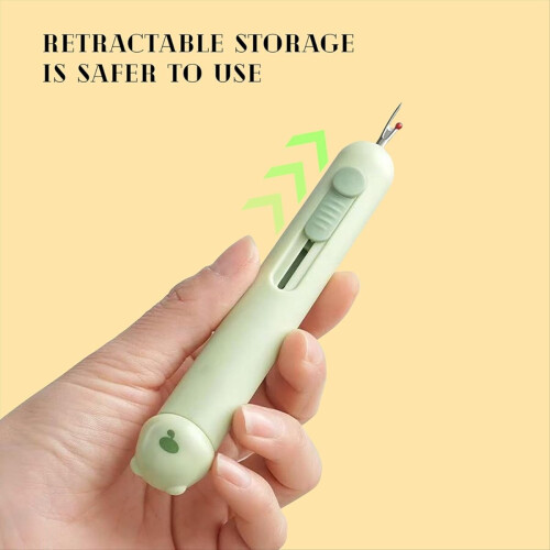2-in-1 Automatic Needle Threaders Seam Ripper,Needle Threaders 2