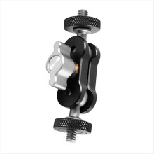 Double Ball Camera Magic Arm Adjustment Load 2kg Aluminum Alloy