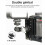 Double Ball Camera Magic Arm Adjustment Load 2kg Aluminum Alloy 6