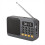 FM Radio DAB Radio Portable Small Emergency Recargable A 1
