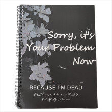 1Pcs Funny End of Life Planner Emergency Binder