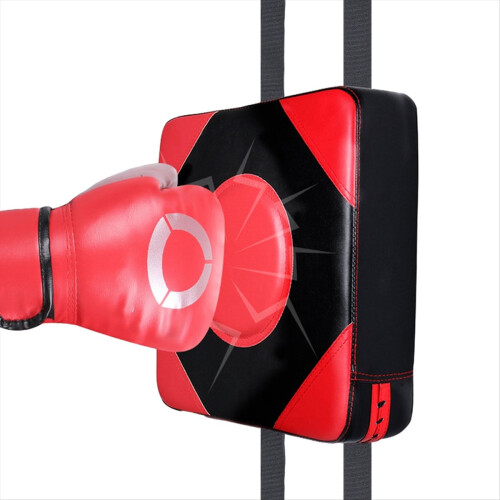 Guantone da boxe da parete, Focus Target, rosso 1