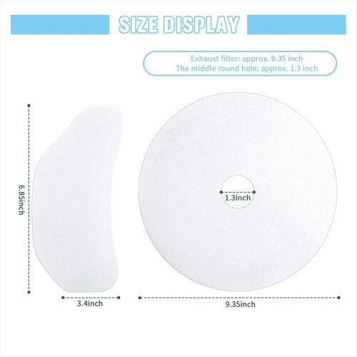 40pcs Universal Cloth Dryer Exhaust Filters,Dryer Lint Filter 1
