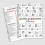 Household Cleaning Schedule Annual Cleaning Check List Planner, 4