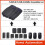 FLO2R-S 433MHz Rolling Code Garagedeur Afstandsbediening Flor-2 3