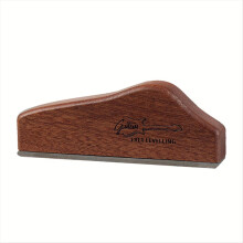 Guitar Fret Leveling File Tool, Dark Wood