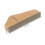 Guitar Fret Leveling File Tool, Dark Wood 3