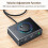 Scheda audio esterna USB a 3 porte, da USB 2.0 a 3,5 mm 6