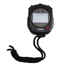 YS Timer Stopwatch Chronograph Training Digital Chronometers Black