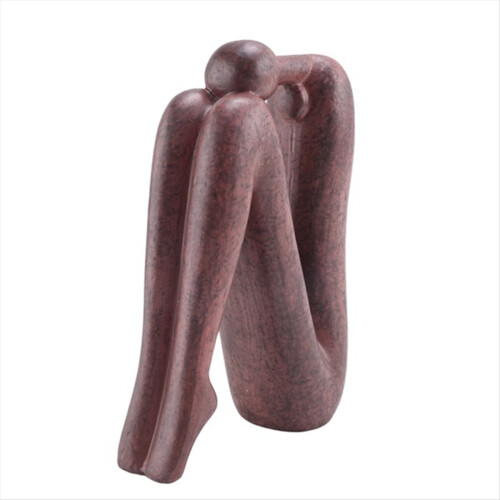 Moderne keramikkstatuefigur – bokhylle-stopper og bokblokk Holder A 1