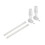 2x Camelbak Kids Bite Valves with Straws - Easy Clean, Stain Resistant 2