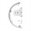 Supporto per tom per batteria, 10 pollici, argento 3